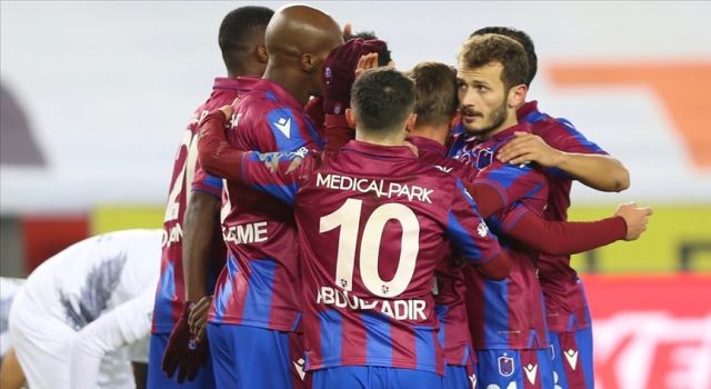 Trabzonspor 3 puana 3 golle uzandı
