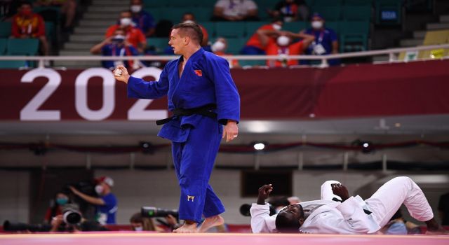 Judoda Türkiye'yi temsil eden Mihael Zgank, çeyrek finale yükseldi