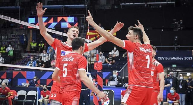 A Milli Erkek Voleybol Takımı İspanya'yı 3-1 yenerek 2'de 2 yaptı