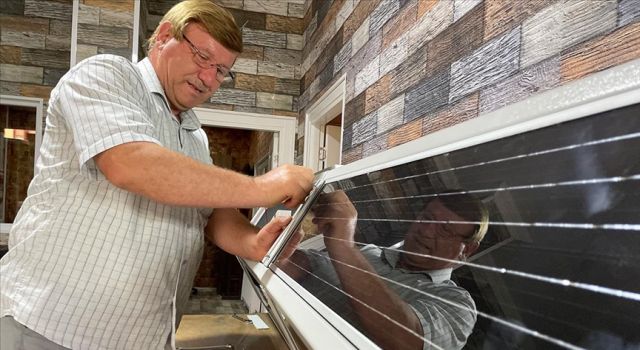 Kastamonulu girişimci sel felaketinden etkilendi modüler güneş enerjisi panelleri üretti