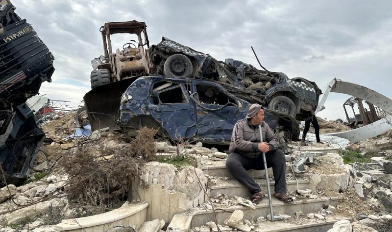 Terör devleti israil, geride büyük yıkım ve ölüm bıraktı