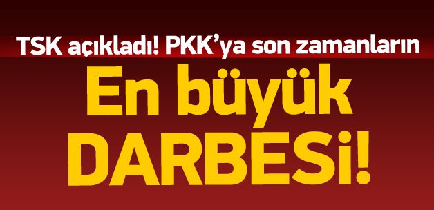 TSK: 38 terörist öldürüldü