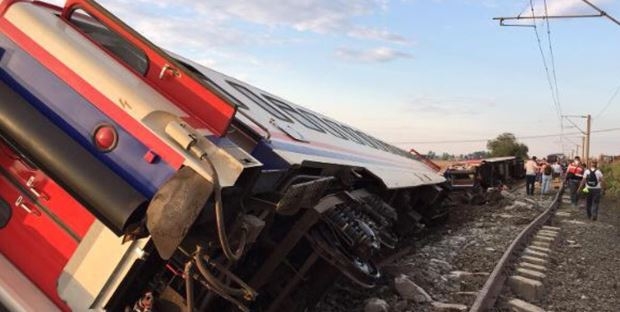 Tekirdağ'da Tren Kazası Sonuçları!