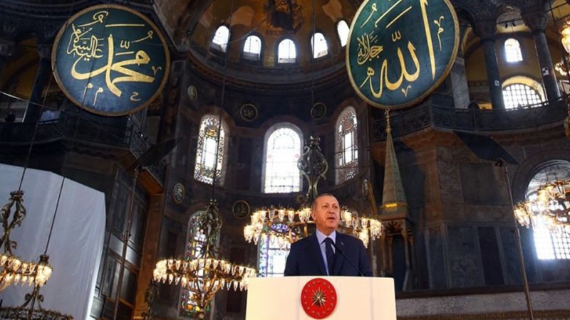 Cumhurbaşkanı Erdoğan'ın Ayasofya planı ortaya çıktı