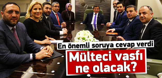 Davutoğlu: Mülteci konusunda AB ile anlaştık