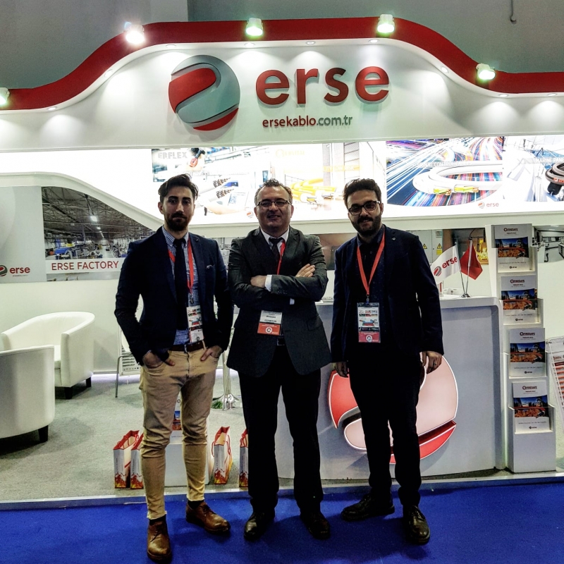 Erse kablo Dubai Middle East Electricity Fuarı’nda Yerini Aldı