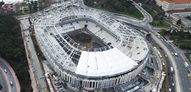 Vodafone Arena'dan muhteşem görüntüler