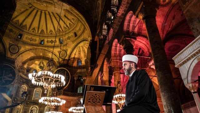 İşte Ayasofya'nın ilk imamı