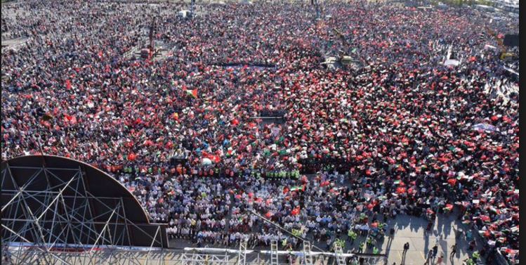 Yenikapı'daki mitingi İsrail basını böyle gördü!