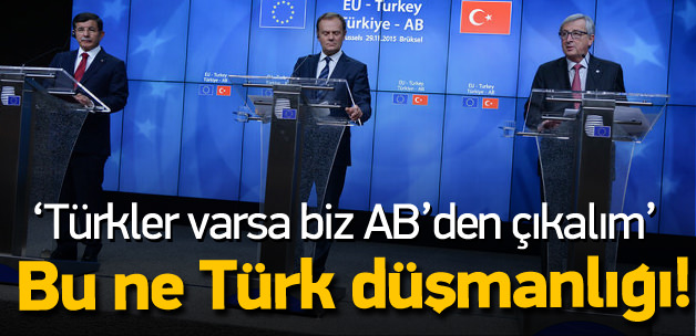 'Türkiye AB'ye giriyorsa biz çıkalım'