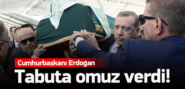 Erdoğan, Tulu Gümüştekin'in cenazesine katıldı