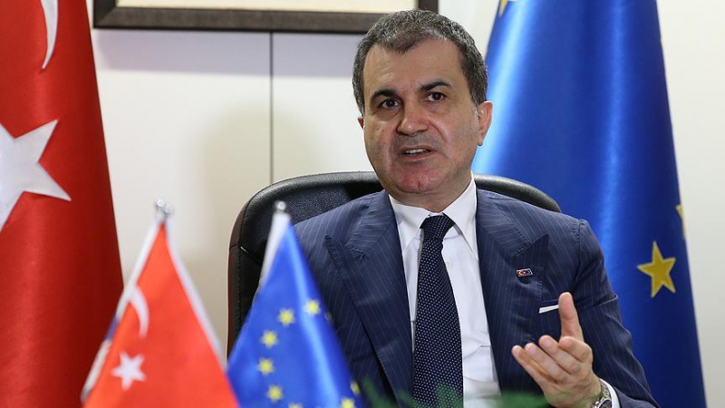 AB Bakanı ve Başmüzakereci Çelik: AP'nin raporu aynen iade edilecektir