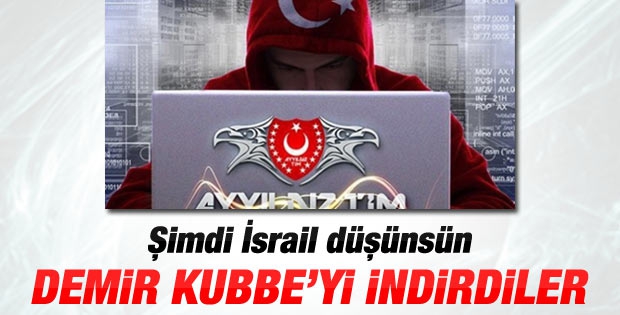 Ayyıldız Timi İsrail'in Demir Kubbesi'ni hackledi