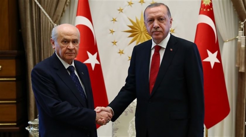 Bahçeli'den Erdoğan'a tam destek