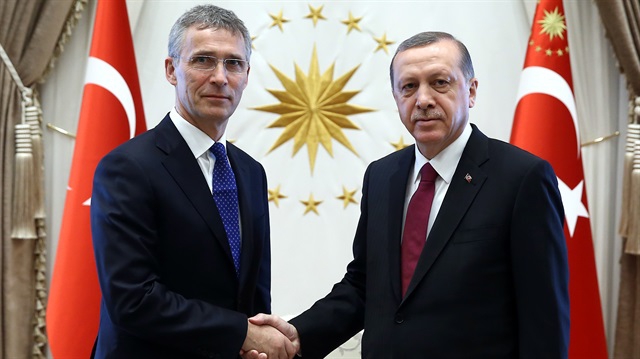 Cumhurbaşkanı Erdoğan ile NATO Genel Sekreteri Stoltenberg görüştü