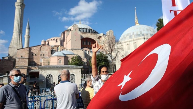 Danıştayın 'Ayasofya' kararına dünyadan destek