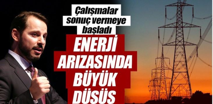 Enerji Arızasında Büyük Düşüş