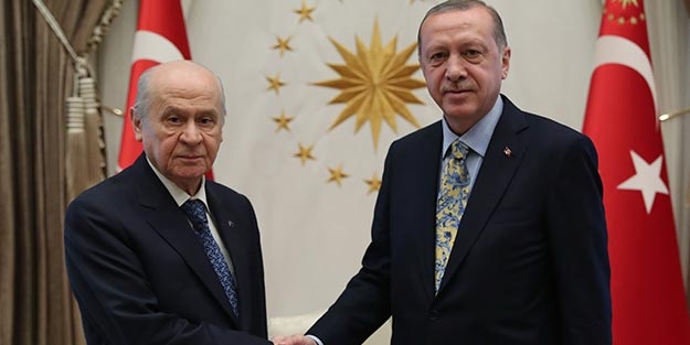 Erdoğan ve Bahçeli mutabık kaldı