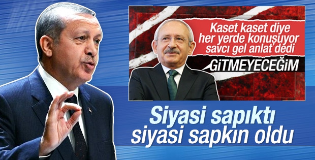Erdoğan'dan Kılıçdaroğlu'na: Siyasi sapkın