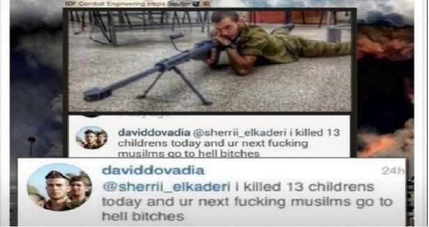 Katil İsrailli: Bugün 13 çocuğu öldürdüm!