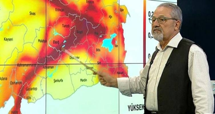 Prof. Naci Görür bir şehir için daha deprem uyarısında bulundu
