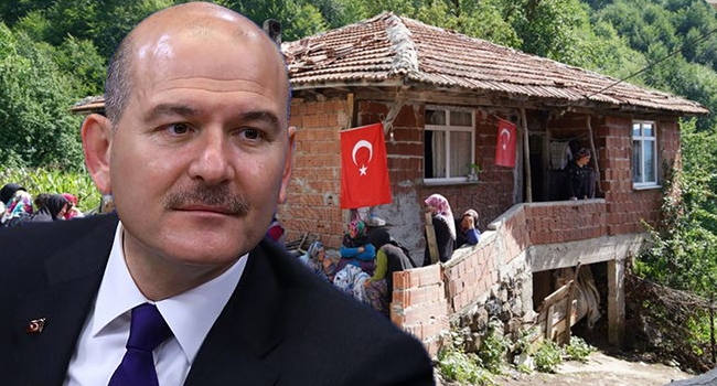 Süleyman Soylu'dan Kahraman şehide vefa